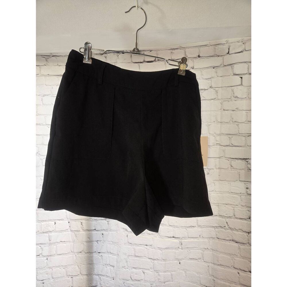A New Day Womens Size Medium Black Lightweight Casual Shorts